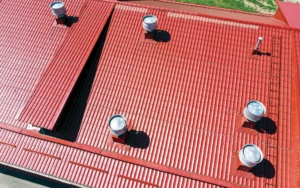 large red tile roof