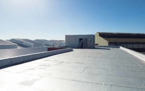 large white commercial roof