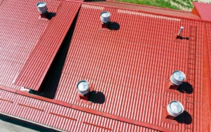 large red tile roof