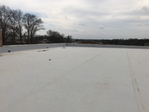 Completed Grey TPO roof