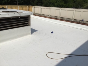 In Progress PVC Install