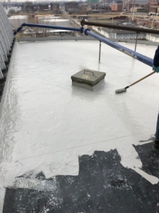 Installing Fluid Applied roof