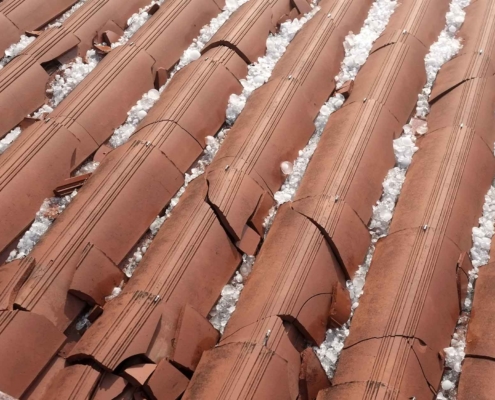 Hail Damage Roof Inspection